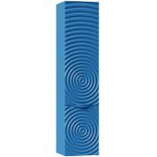 Шкаф-колонна Vod-ok Эйфория F1 35 R капри синий RAL 5019