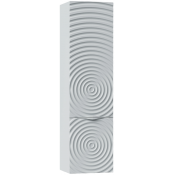 Шкаф-колонна Vod-ok Эйфория F1 40 R серое окно