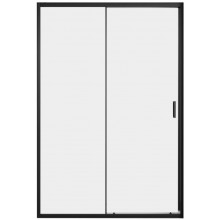 Душевая дверь Vincea City VDS-5CT130CLB 130 черный/прозрачное