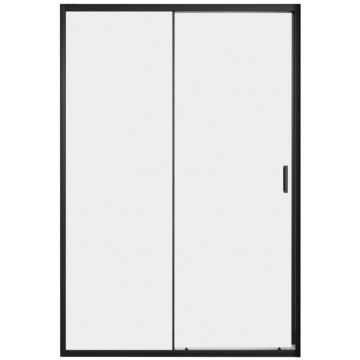 Душевая дверь Vincea City VDS-5CT130CLB 130 черный/прозрачное
