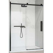 Душевая дверь Vincea Como Soft VDS-1CS140CLB 140 черный/прозрачное