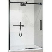 Душевая дверь Vincea Como Soft VDS-1CS150CLB 150 черный/прозрачное