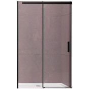 Душевая дверь Vincea Dice VDS-4D160CLB 160 черный/прозрачное