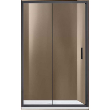 Душевая дверь Vincea Garda VDS-1G110CLGM 110 вороненая сталь/прозрачное