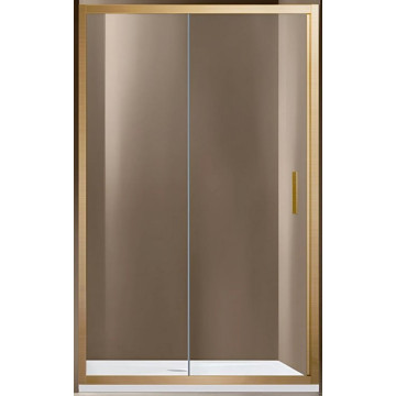 Душевая дверь Vincea Garda VDS-1G115CLG 115 брашированное золото/прозрачное
