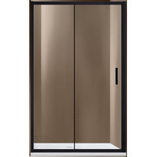 Душевая дверь Vincea Garda VDS-1G135CLB 135 черный/прозрачное