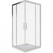 Душевой уголок Good Door Cofe CR-90-C-CH КФ00026 90x90 профиль хром стекло прозрачное