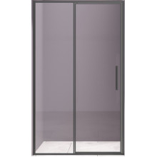 Душевая дверь Vincea Slim VDP-4SL120CLGM 120 вороненая сталь/прозрачное