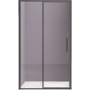Душевая дверь Vincea Slim VDP-4SL120CLGM 120 вороненая сталь/прозрачное