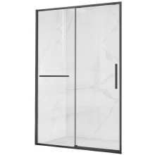 Душевая дверь Vincea Slim Soft VDS-1SS120CLGM 120 вороненая сталь/прозрачное