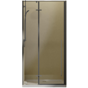 Душевая дверь Vincea Slim-N VDPH-5SN100CLGM 100 вороненая сталь/прозрачное