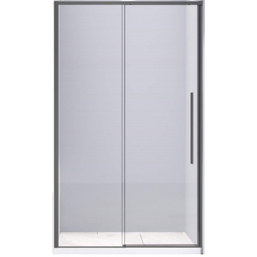 Душевая дверь Vincea Slim-N VDS-4SN110CLGM 110 вороненая сталь/прозрачное