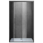 Душевая дверь Vincea Soft VDS-3SO140CLGM 140 вороненая сталь/прозрачное