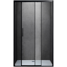 Душевая дверь Vincea Soft VDS-3SO130CLB 130 черный/прозрачное