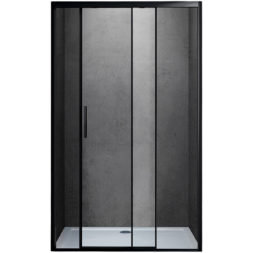 Душевая дверь Vincea Soft VDS-3SO140CLB 140 черный/прозрачное