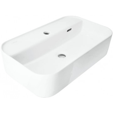 Раковина Sanita luxe Infinity Shelf WB.CT/Infinity/60-C.Shelf/WHT.G/S1 60 белый