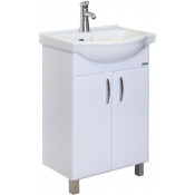 Тумба с раковиной Sanita Идеал SET_Идеал/Реал-56 белый