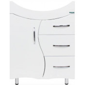 Тумба под раковину Sanita Лира LRSACW65015F1 61 белый