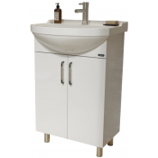 Тумба с раковиной Sanita Рондо SET_Рондо/Рондо-56 белый