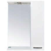 Зеркальный шкаф Sanita Лагуна ZLGN65 белый