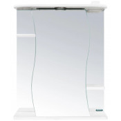 Зеркальный шкаф Sanita Лира LRSAMR65018W1 белый