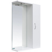 Зеркальный шкаф Sanita Идеал IDLSAMR56019W1 белый