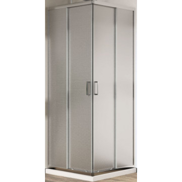 Душевой уголок Vincea City VSS-5CT8010MT 100x80 хром/текстурное