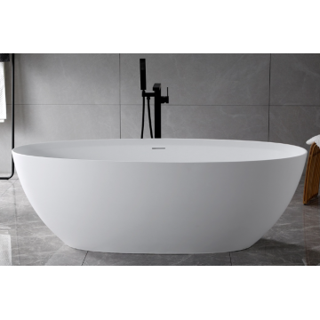 Ванна из искусственного камня Vincea VBT-4S01MW 170х76 белый матовый