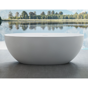 Ванна из искусственного камня Vincea VBT-6S01MW 170х75 белый матовый