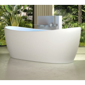 Ванна из искусственного камня Vincea VBT-6S03MW 170х80 белый матовый