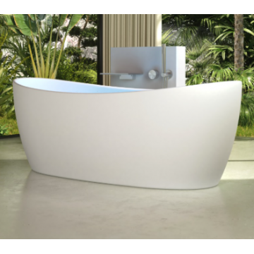 Ванна из искусственного камня Vincea VBT-6S03MW 170х80 белый матовый