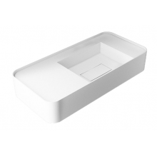 Раковина Vincea VWB-6S412MW 120х40 белый матовый