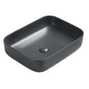 Раковина Vincea VBS-105MA 50х39 антрацит матовый