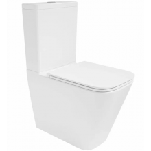 Унитаз-компакт Vincea Tornado Q-Line VT2-12T с сиденьем soft-close белый