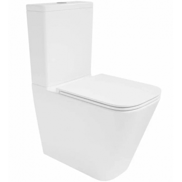 Унитаз-компакт Vincea Tornado Q-Line VT2-12T с сиденьем soft-close белый