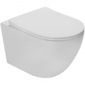 Унитаз подвесной Vincea Globo VT1-14ST Tornado с сиденьем soft-close белый