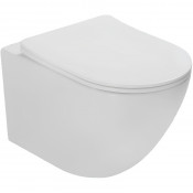Унитаз подвесной Vincea Globo VT1-14T Tornado с сиденьем soft-close белый