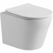 Унитаз подвесной Vincea Piatti VT1-11S с сиденьем soft-close белый