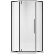 Душевой уголок Vincea Slim-N VSP-4SN100CLB 100x100 черный/прозрачное