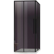 Душевой уголок Vincea Slim-N VSS-4SN8010CGB 100x80 черный/тонированное