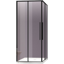 Душевой уголок Vincea Slim-N VSS-4SN8010CLB 100x80 черный/прозрачное