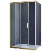 Душевой уголок Vincea Alpha VSR-3AL9015CLG 150x90 брашированное золото/прозрачное