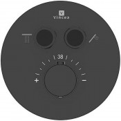 Смеситель для душа Vincea VSCV-322T-MMB с термостатом черный