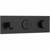 Смеситель для душа Vincea VSCV-422TMB с термостатом черный