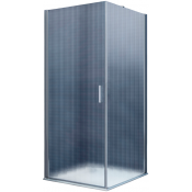 Душевой уголок Vincea Alpha VSR-3ALP9090MT 90x90 хром/текстурное