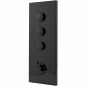 Смеситель для душа Vincea VSCV-433TMB с термостатом черный