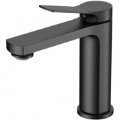 Смеситель для раковины Vincea Arco VBF-4AR01MB черный матовый