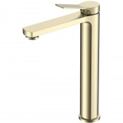 Смеситель для раковины Vincea Arco VBF-4AR02BG брашированное золото