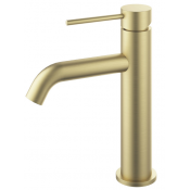 Смеситель для раковины Vincea City VBF-2C1BG брашированное золото