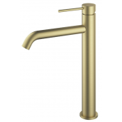 Смеситель для раковины Vincea City VBF-2C2BG брашированное золото